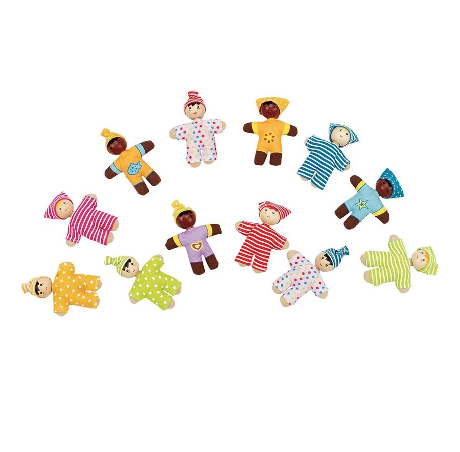 Puulelut - Hape Poppenhuispop Baby - E3510