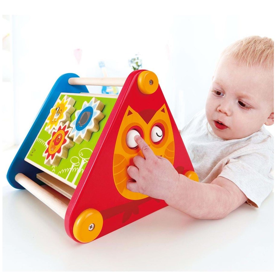 Puulelut - Hape Puinen aktiviteettiboksi - 5844