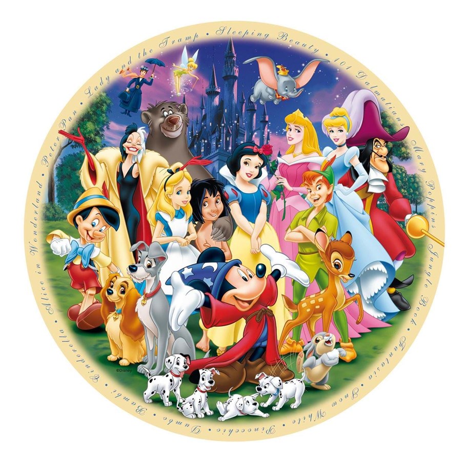 Palapelit - Ravensburger Wonderful World of Disney 1 1000pcs. - 157846