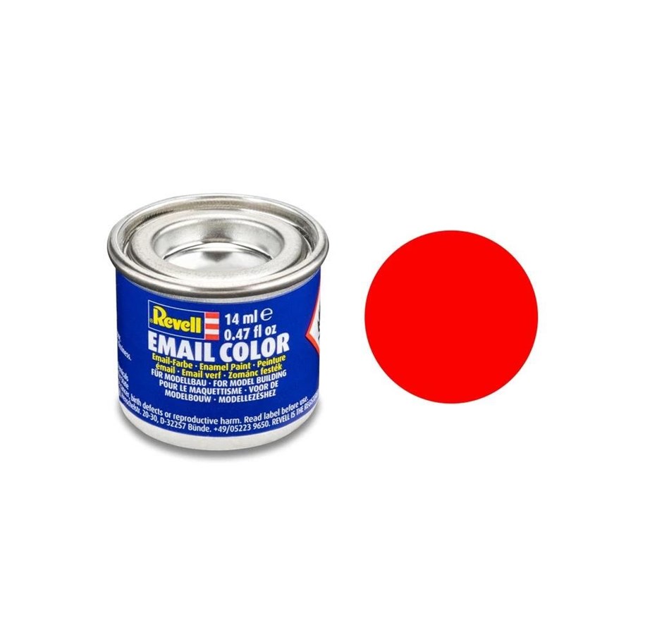 Pienoismallit - Revell enamel paint # 25-Neon Oranssi Matt - MR-32125