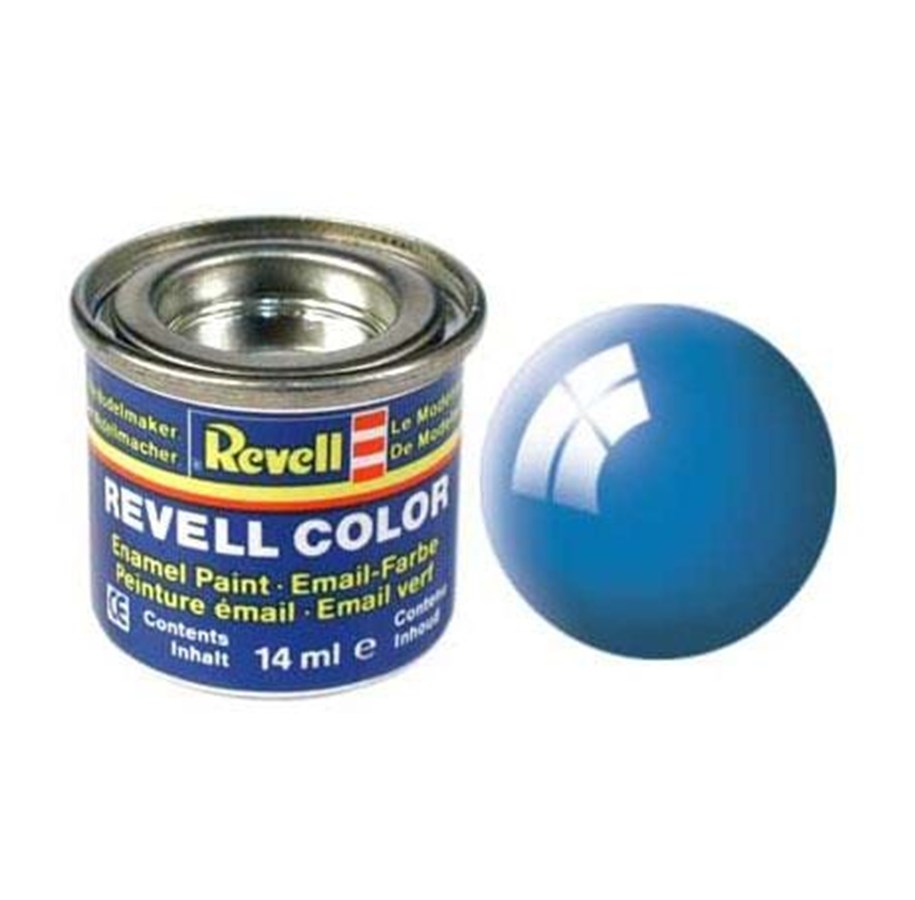 Pienoismallit - Revell enamel paint # 50-light Sininen shiny - MR-32150