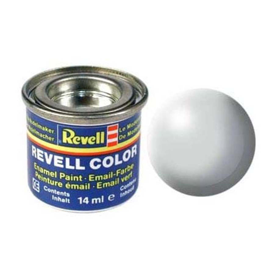 Pienoismallit - Revell enamel paint # 371-light Harmaa silk Matt - MR-32371