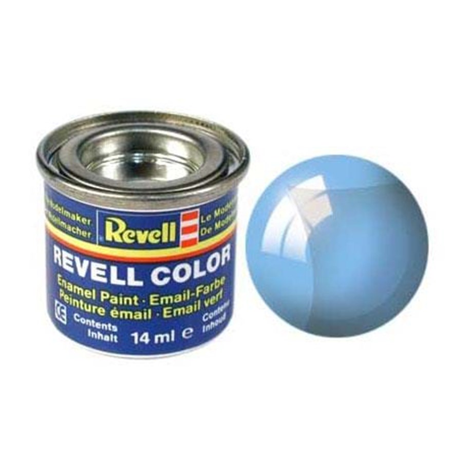 Pienoismallit - Revell enamel paint # 752-blue transparent - MR-32752