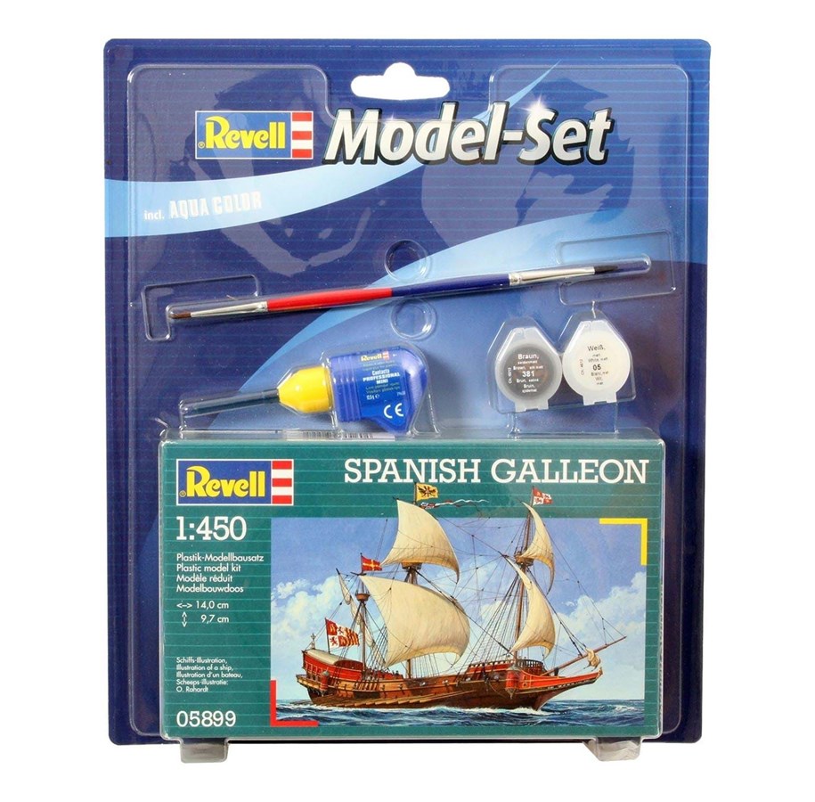 Pienoismallit - Revell Model Set - Spanish Galleon - MR-65899