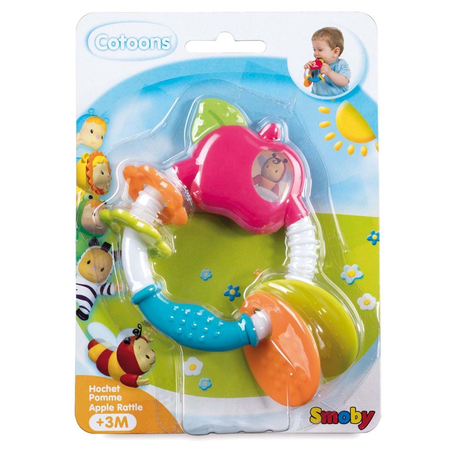 Vauva- ja taaperolelut - Smoby Cotoons Apple Ratel - 110207