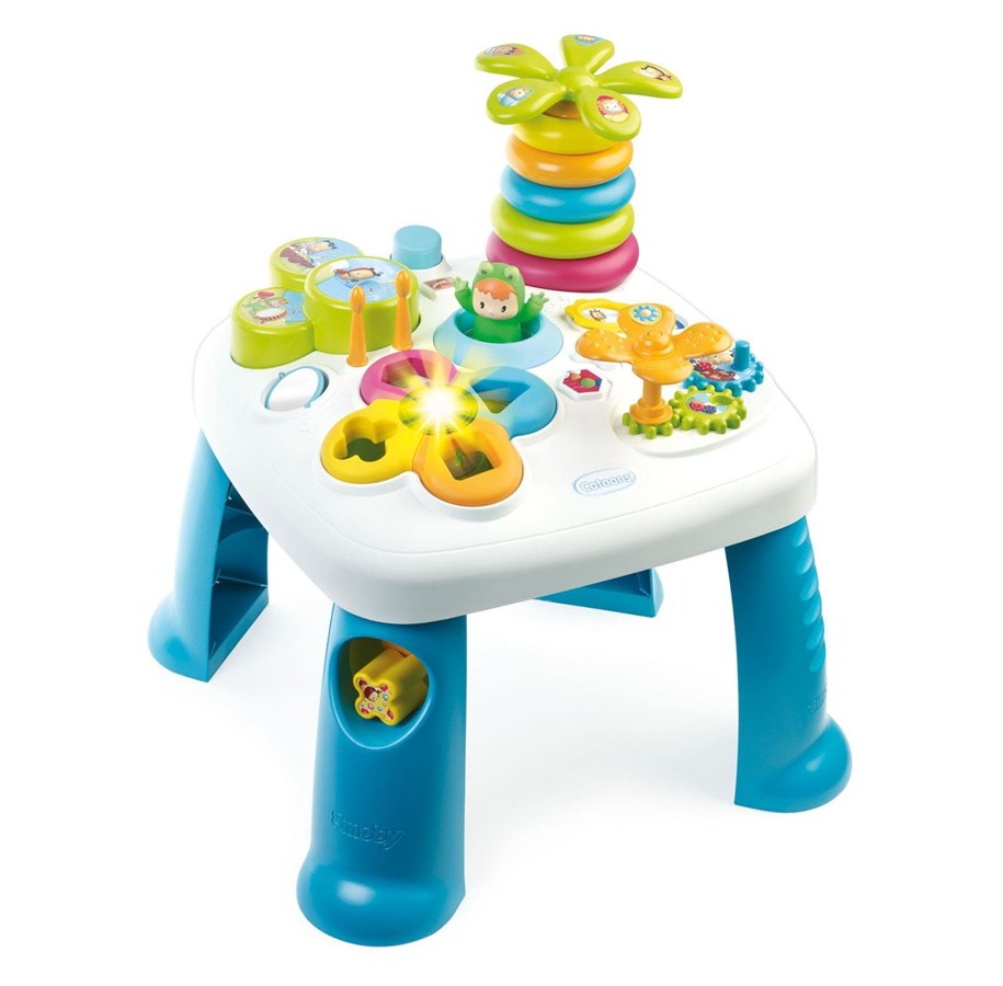 Vauva- ja taaperolelut - Smoby Cotoons  Activities Table-Blue - 211169