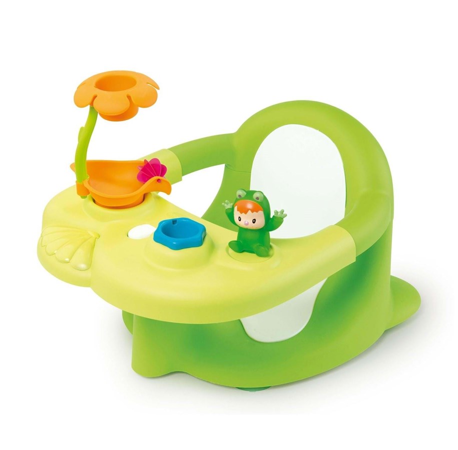 Vauva- ja taaperolelut - Smoby Cotoons 2 in 1 bath seat-Green - 110606
