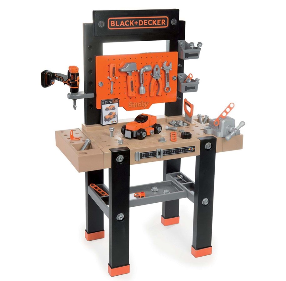 Roolileikit - Smoby Musta & Decker Work Bench Center - 360701