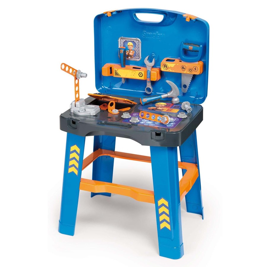 Lelut - Smoby Bob de Bouwer Workbench in Suitcase - 360311