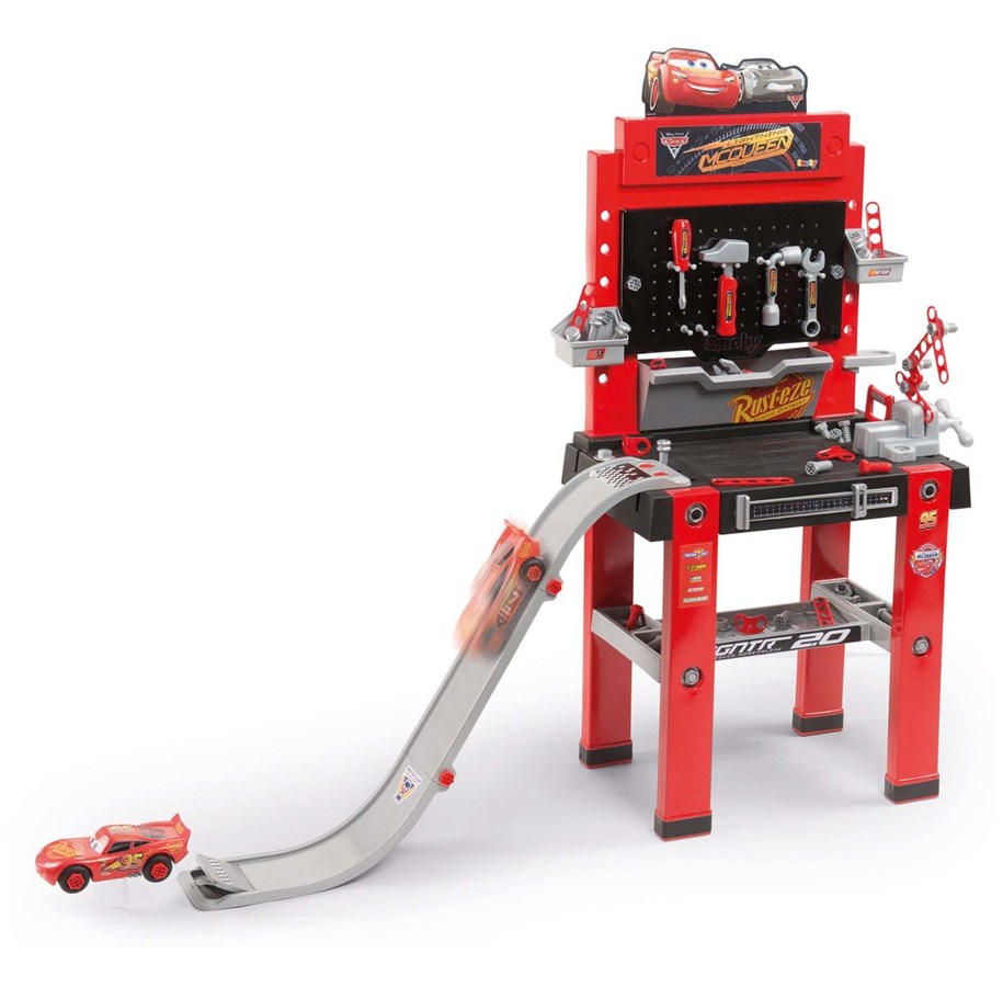 Lelut - Smoby Cars Workbench with car - 7600360713