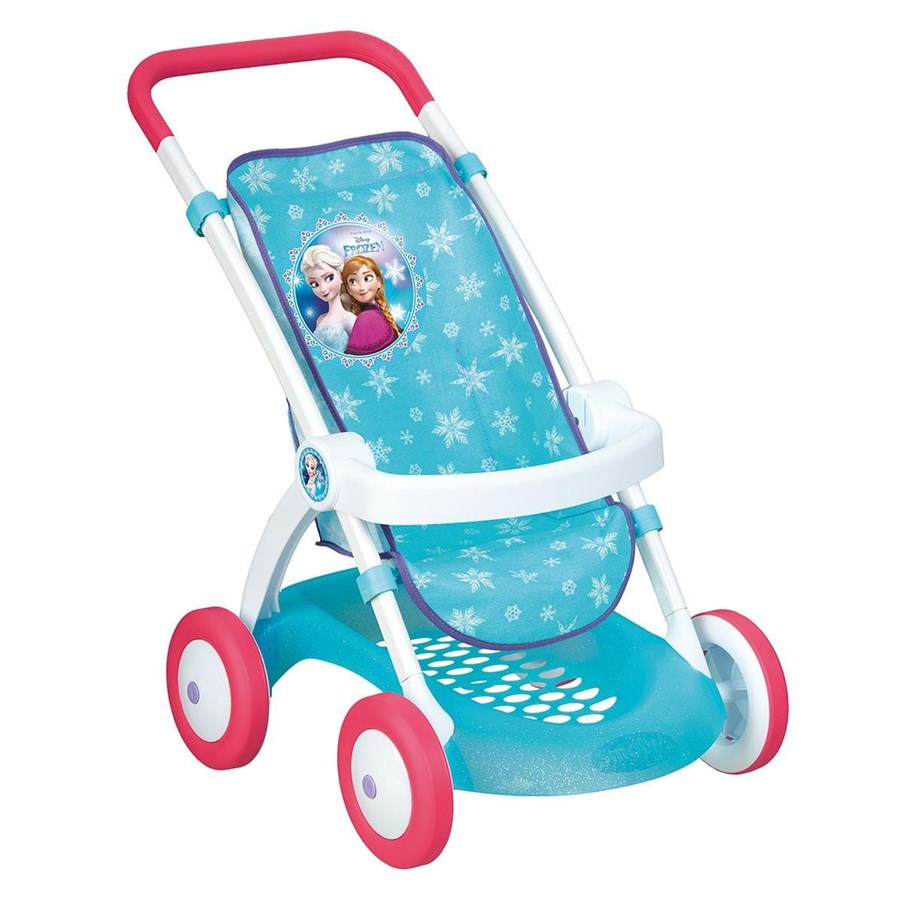 Nuket, pehmolelut ja oheistarvikkeet - Smoby Disney Frozen Dolls Pram - 7600254045
