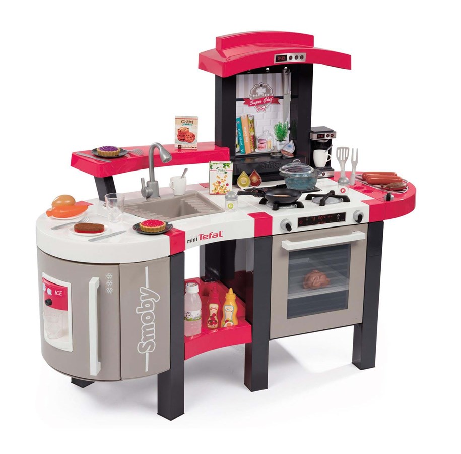 Leikkikeittiöt ja tarvikkeet - Smoby Tefal Super Chef Kitchen - 7600311304