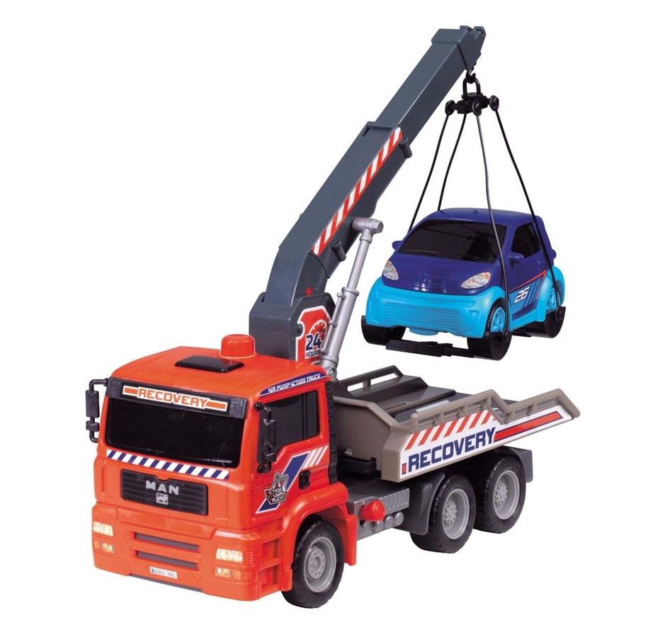 Leluautot - Dickie Air Pump Crane Truck - 203806000