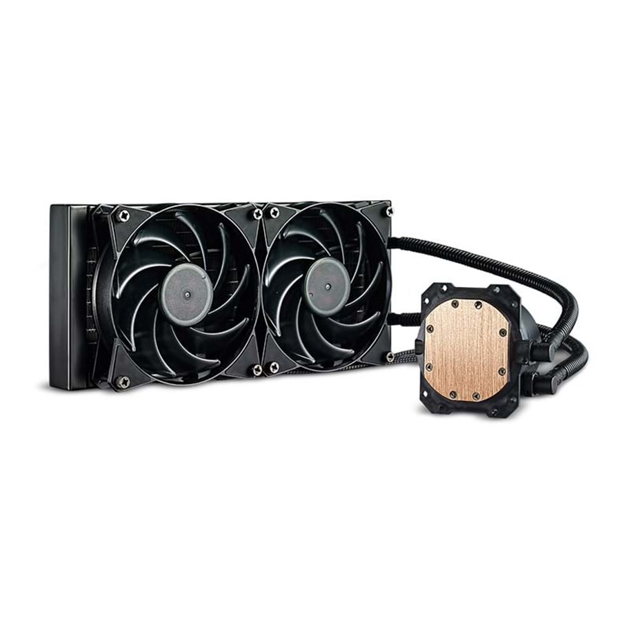 CPU-jäähdytys - Cooler Master MasterLiquid Lite 240 - CPU Vesijäähdytys - Max 30 dBA - MLW-D24M-A20PW-R1