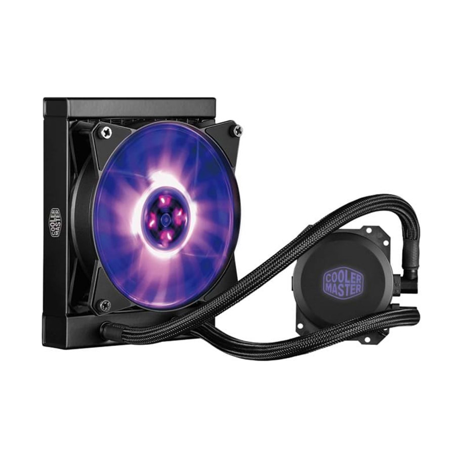 CPU-jäähdytys - Cooler Master MasterLiquid ML120L RGB - CPU Vesijäähdytys - Max 30 dBA - MLW-D12M-A20PC-R1
