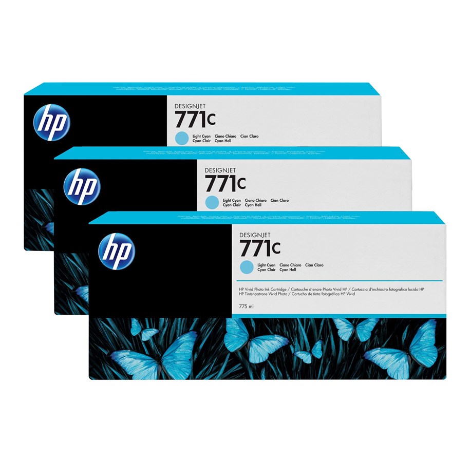 Mustepatruunat, värikasetit ja lisävarusteet - HP 771C - B6Y36A