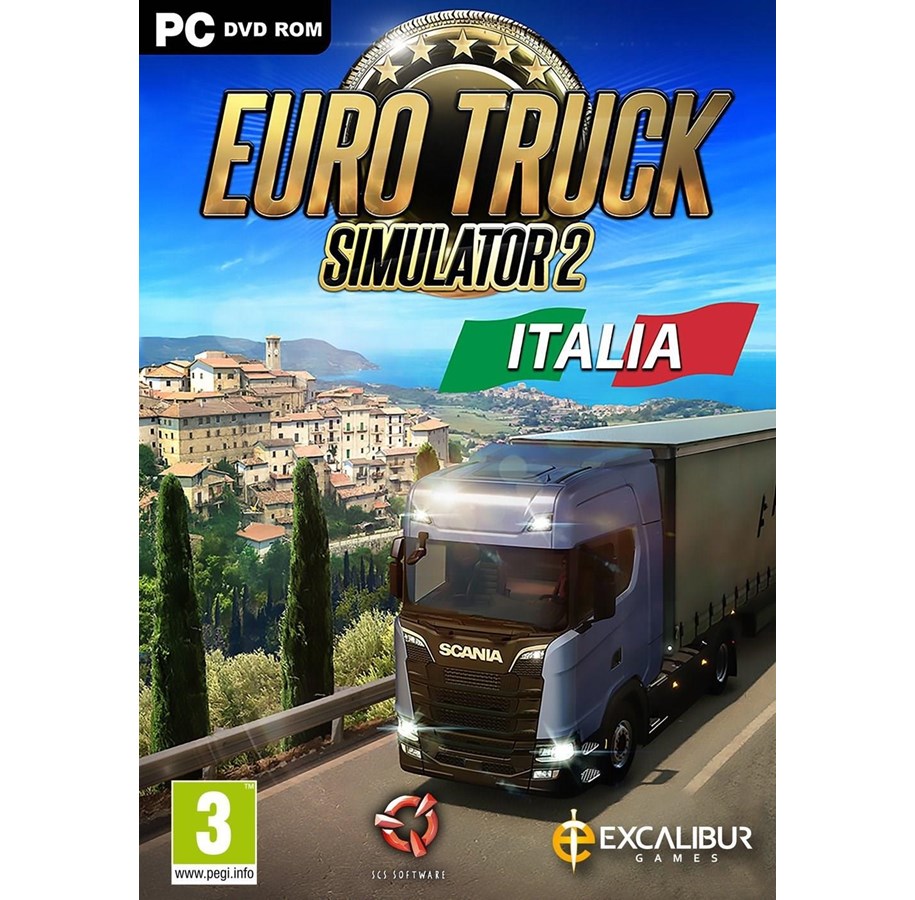 Pelit - Euro Truck Simulator 2: Italia - Windows - Simulaatio - 7350021964963