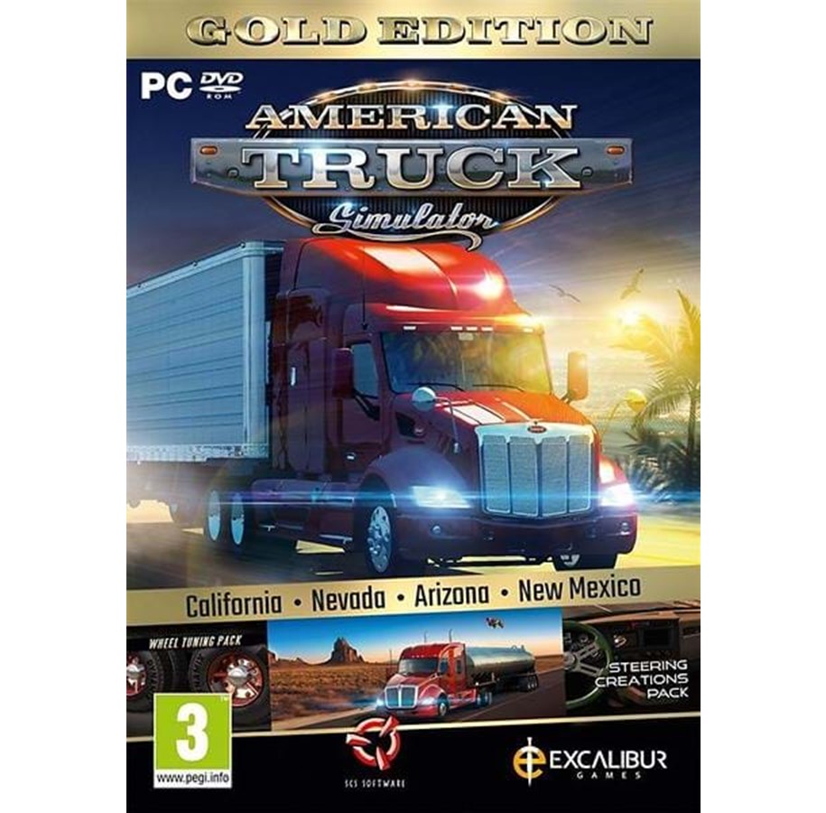 Pelit - American Truck Simulator: Kulta Edition - Windows - Simulaatio - 7350021964949