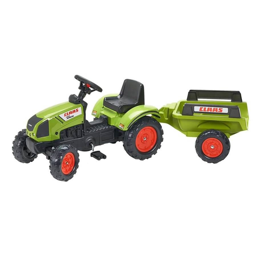Ulkoleikit - - Unknown Falk Claas Arion 410 Tractor with trailer - 709203