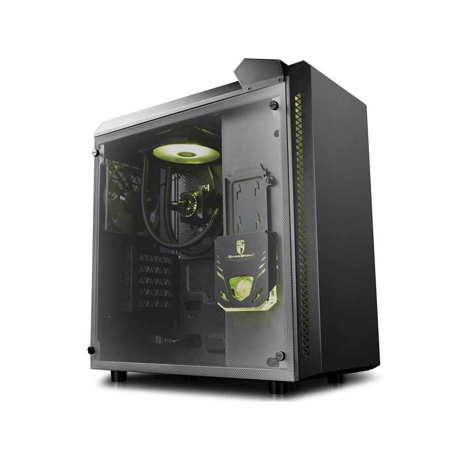 Kotelot - DeepCool Baronkase LIQUID - Black - Kotelot - Miditower - Musta - DP-MATX-BNKSBK-LQD