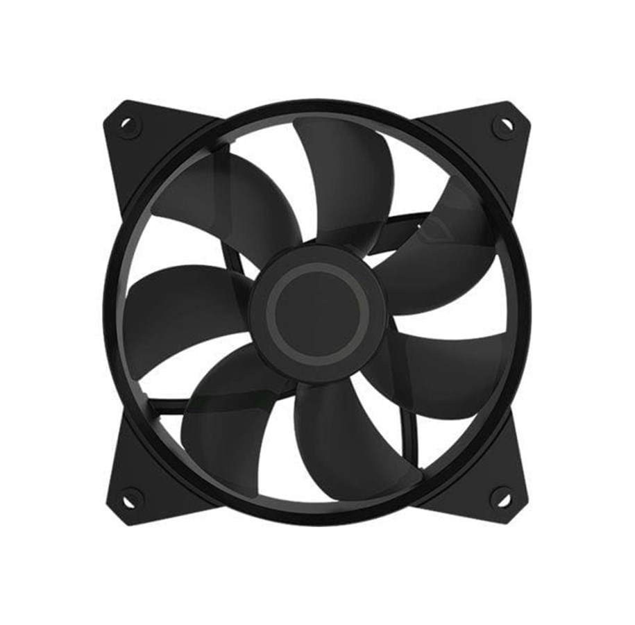 Kotelotuuletin - Cooler Master MasterFan MF120L Non LED - Kotelotuuletin - 120mm - musta - 25 dBA - R4-C1DS-12FK-R1