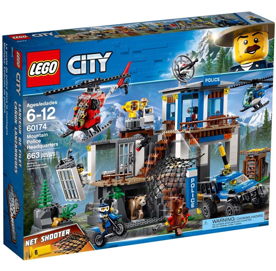 LEGO®  - LEGO City 60174 60174Vuoristopoliisin päämaja - 60174