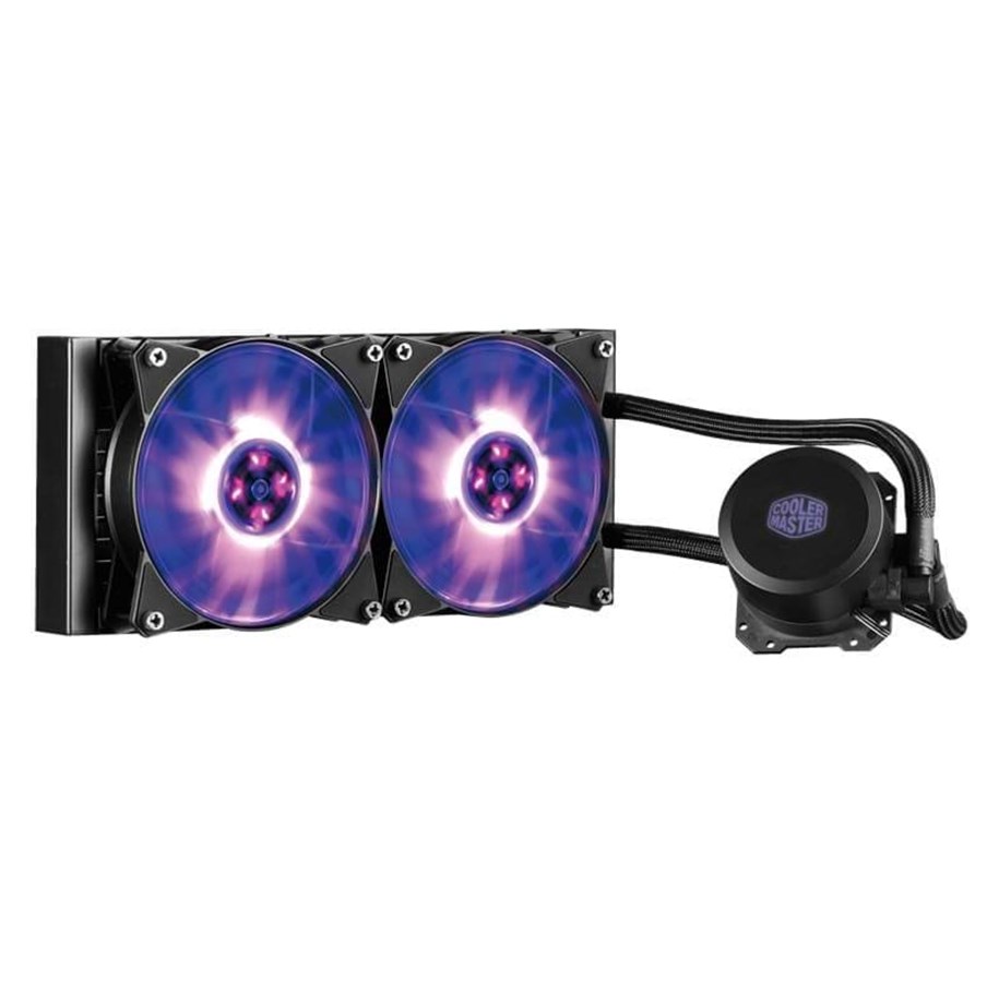 CPU-jäähdytys - Cooler Master MasterLiquid ML240L RGB - CPU Vesijäähdytys - Max 30 dBA - MLW-D24M-A20PC-R1