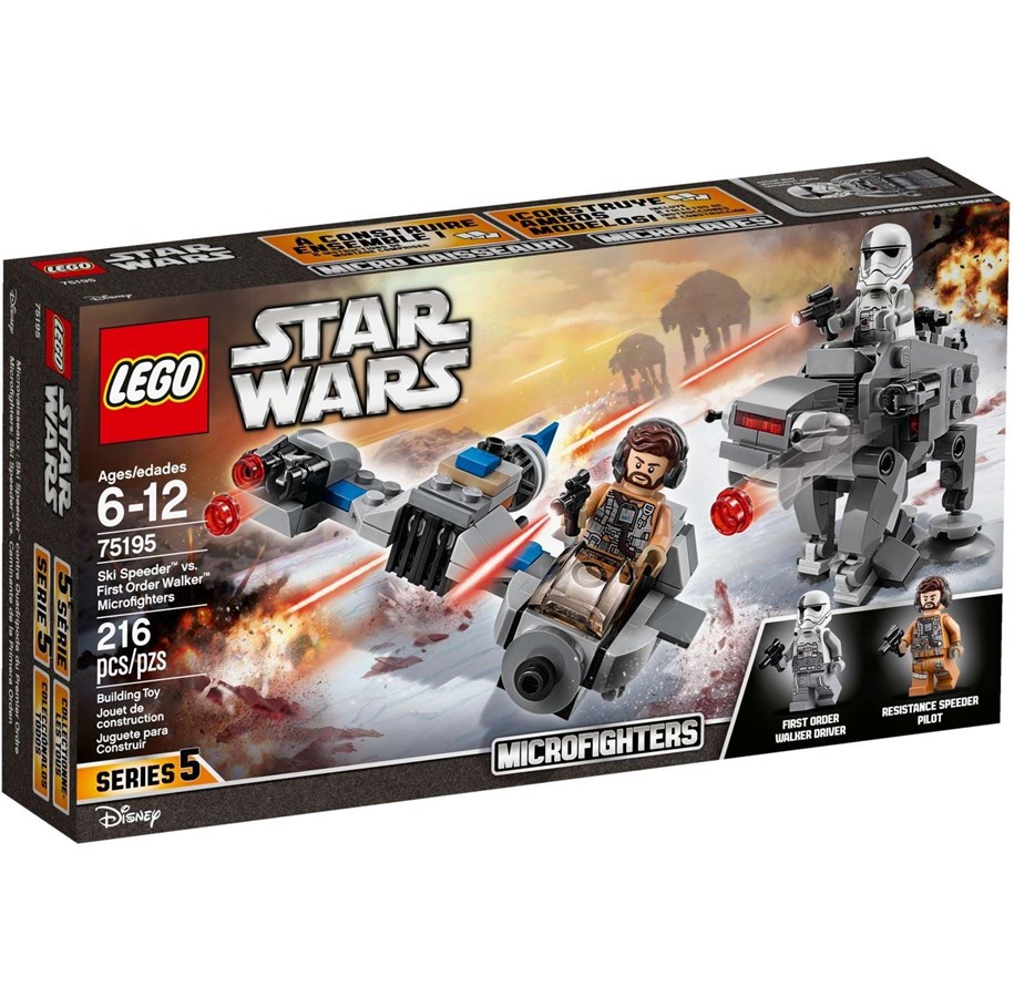 LEGO®  - LEGO Star Wars 75195 75195Suksikiituri vastaan Ensimmäisen ritarikunnan talsija -mikrohävittäjät - 75195