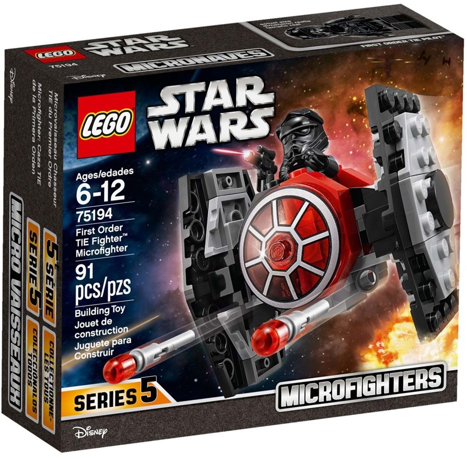 LEGO®  - LEGO Star Wars 75194 75194Ensimmäisen ritarikunnan TIE-mikrohävittäjä - 75194