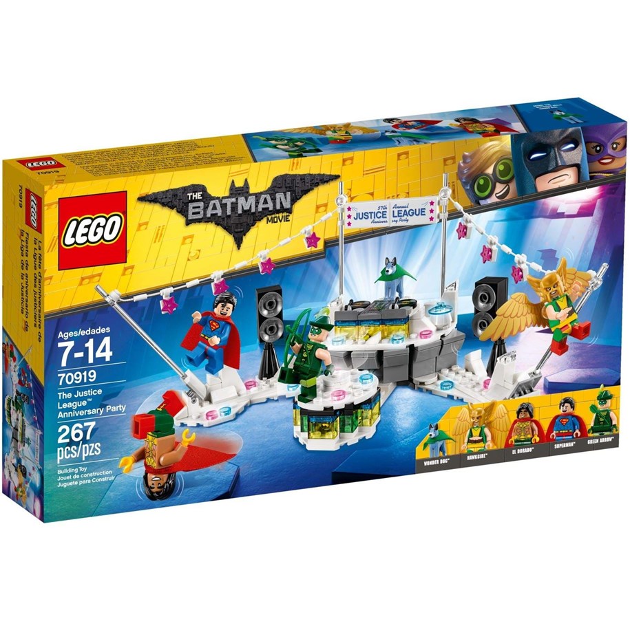 LEGO®  - LEGO Batman The Movie 70919 70919Oikeuden puolustajien vuosipäiväjuhlat - 70919