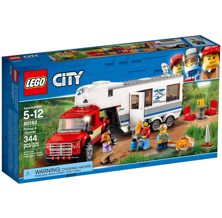 LEGO®  - LEGO City 60182 60182Avopakettiauto ja asuntovaunu - 60182