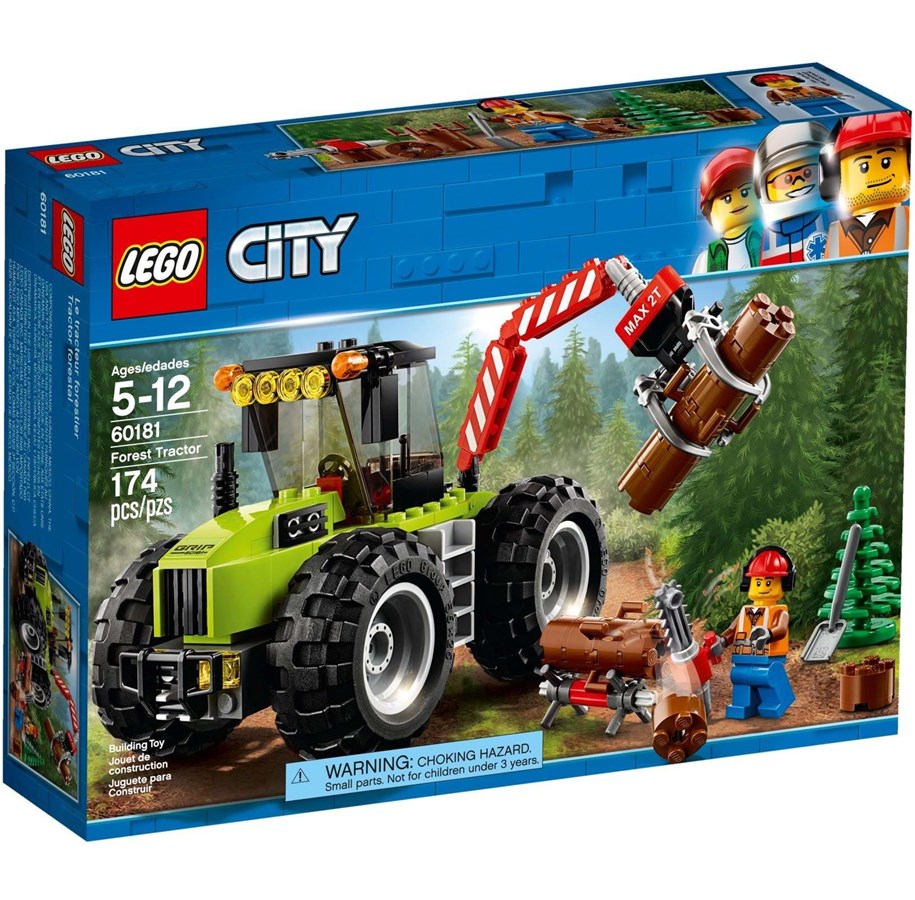 LEGO®  - LEGO City 60181 60181Metsätraktori - 60181