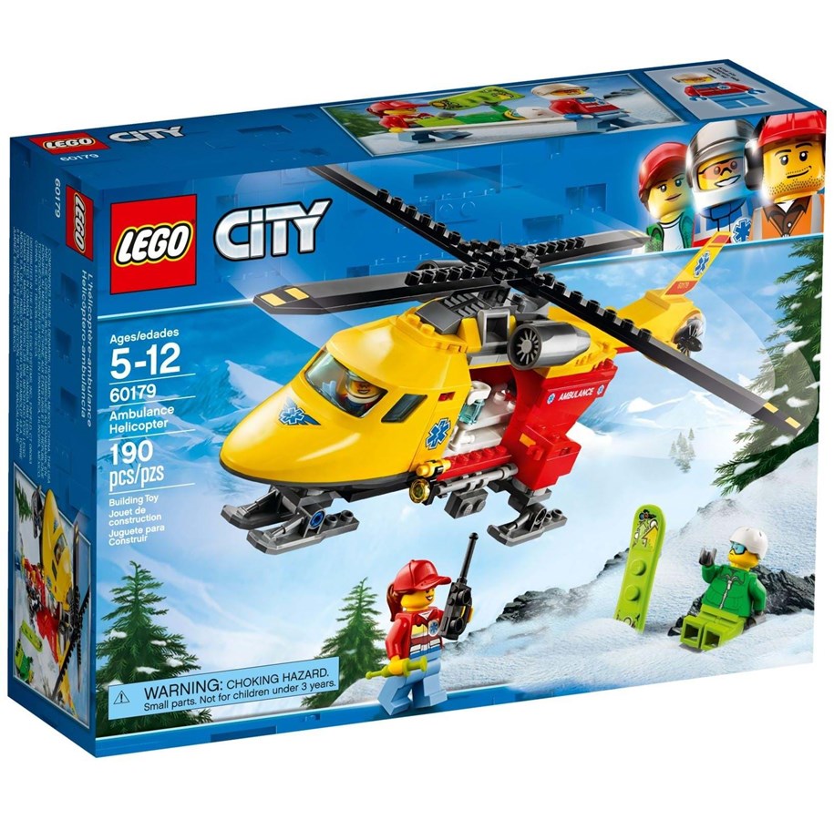 LEGO®  - LEGO City 60179 60179Ambulanssihelikopteri - 60179
