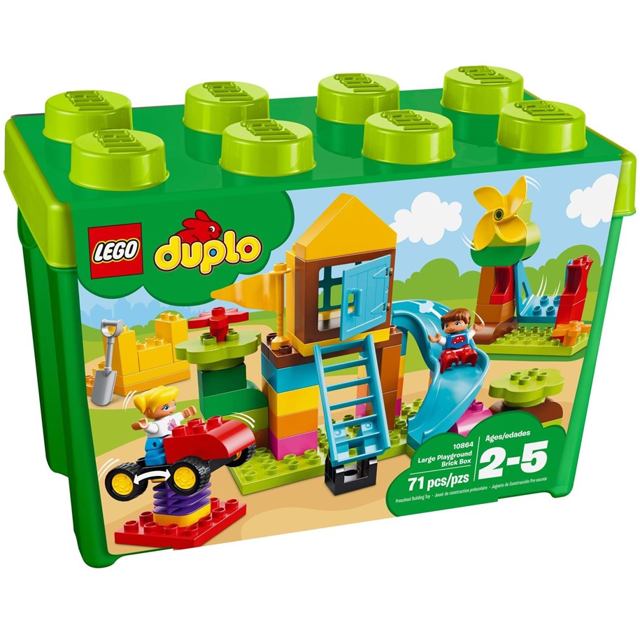 LEGO®  - LEGO DUPLO 10864 10864Suuri leikkikenttä -palikkarasia - 10864