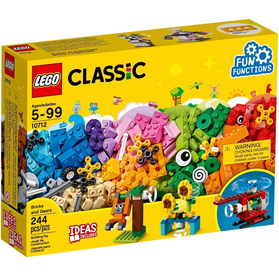 LEGO®  - LEGO Classic 10712 10712Palikat ja hammaspyörät - 10712