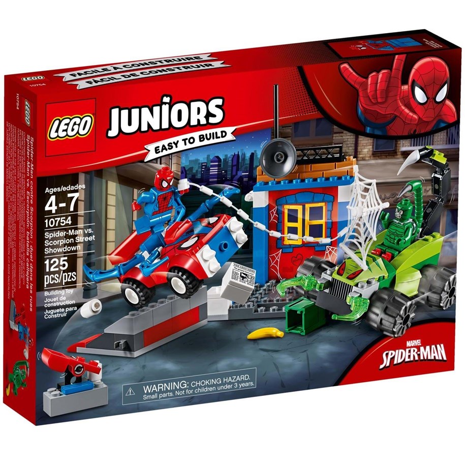 LEGO®  - LEGO Juniors LEGO10754 10754Spider-Man vastaan Scorpion -katutaistelu - LEGO10754