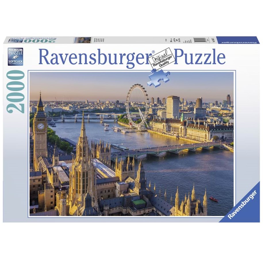Palapelit - Ravensburger Ilmapiiriltään Lontoo 2000p - 166275