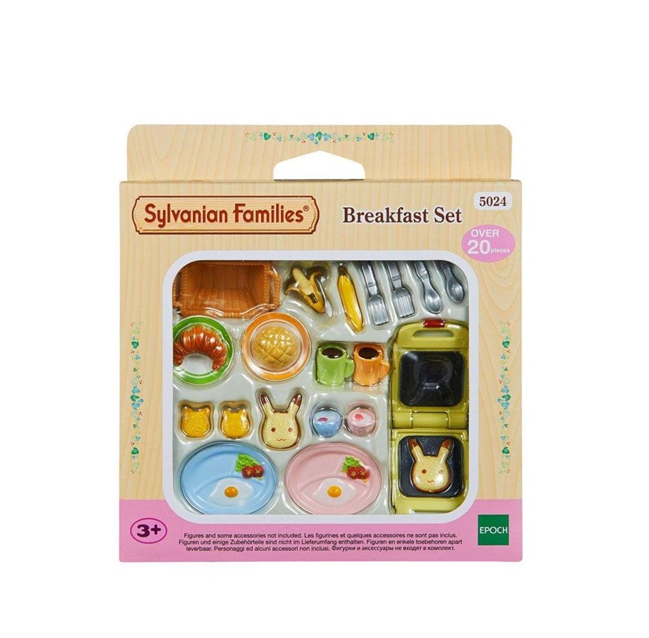 Nuket, pehmolelut ja oheistarvikkeet - Sylvanian Families Breakfast Set - 5024