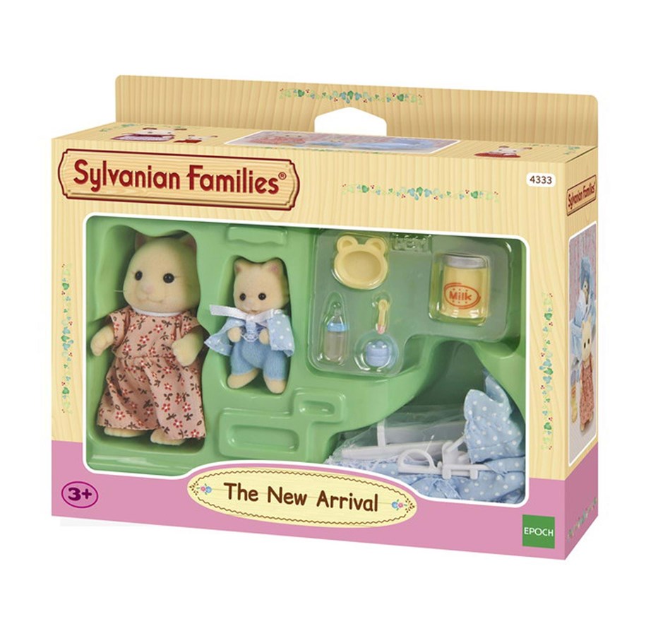Nuket, pehmolelut ja oheistarvikkeet - Sylvanian Families The New Arrival - 4333