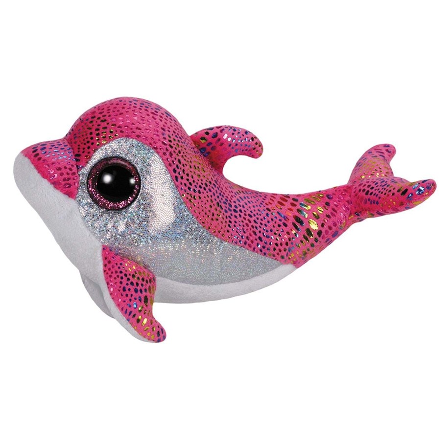 Nuket, pehmolelut ja oheistarvikkeet - Ty Beanie Boo Hug Dolphin-Sparkles - 0584238