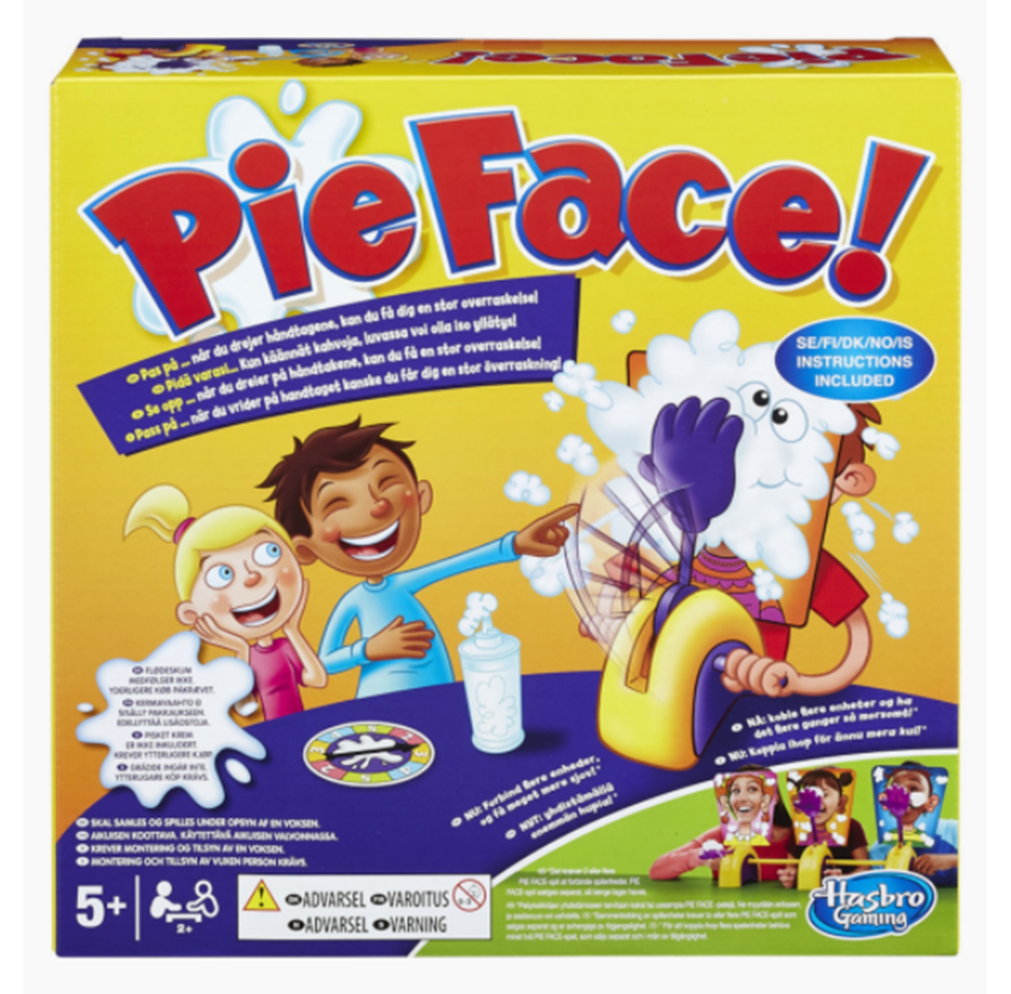 Lautapelit - Hasbro Pie Face Chain Reaction - E27621790