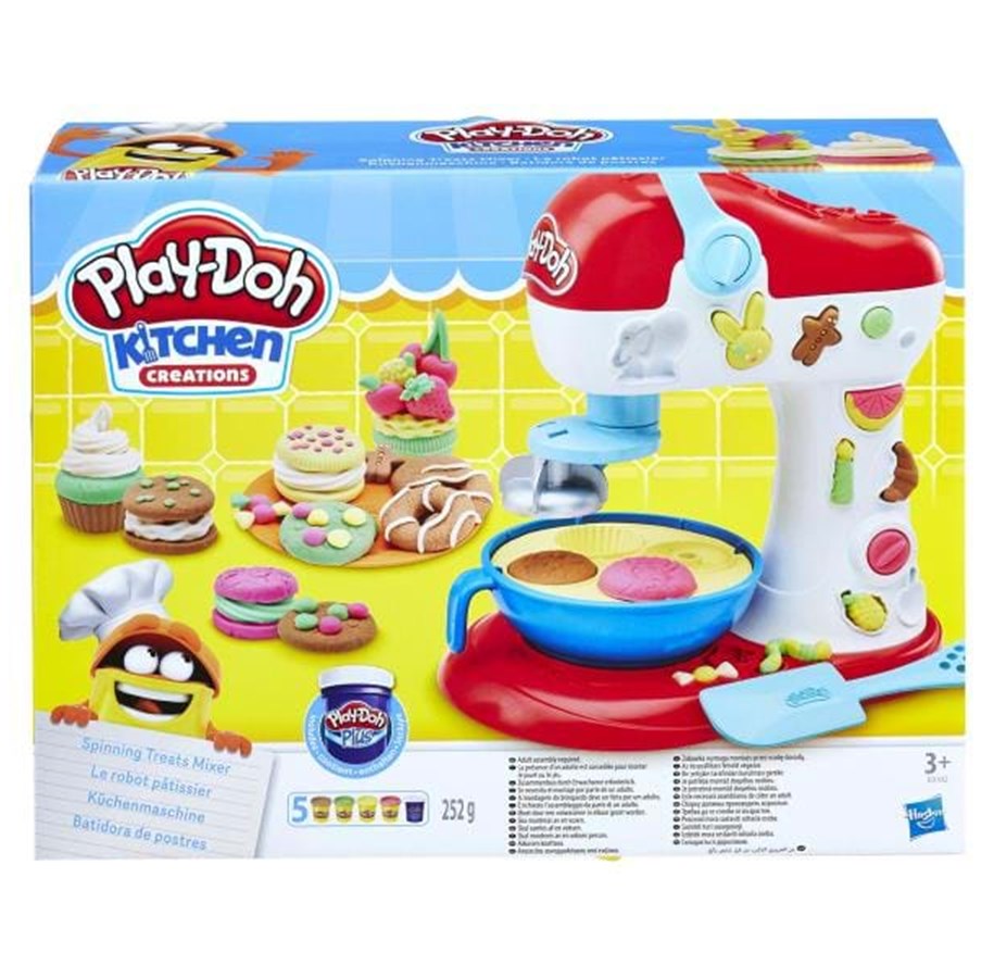Lautapelit - Hasbro Play-Doh Kitchen Creations Spinning Treats Mixer - E0102EU40