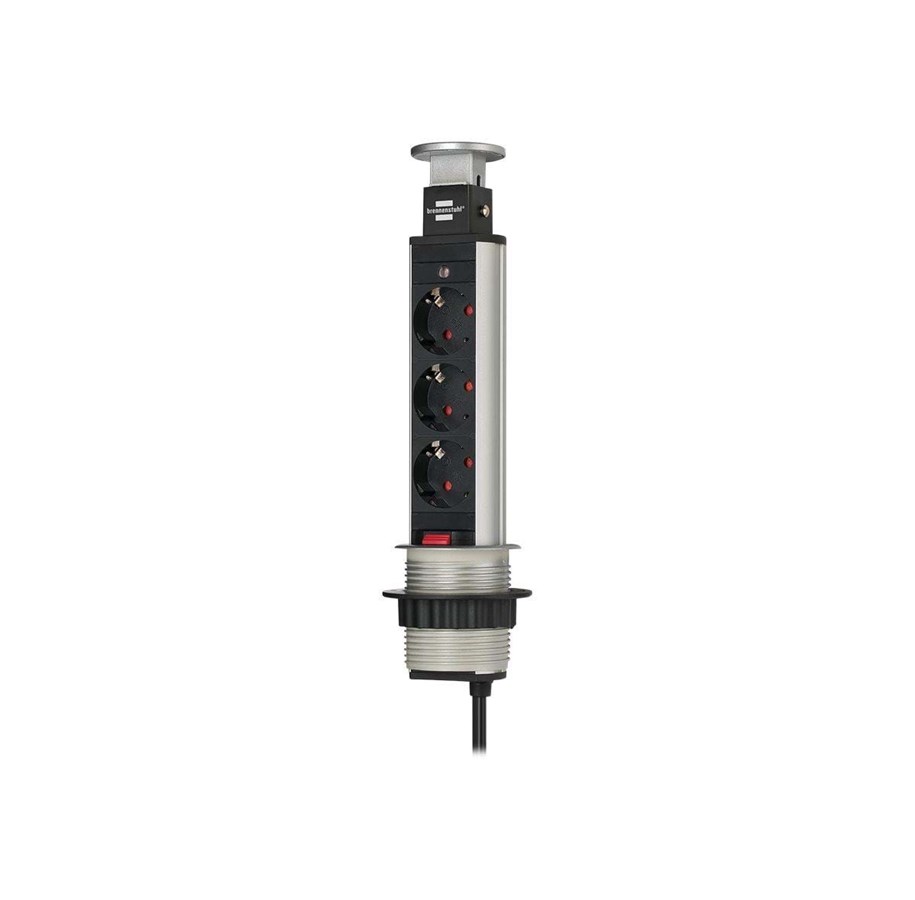 Virtakaapelit (ulkoinen) - Brennenstuhl Tower Power Table Extension Socket - 1396200003