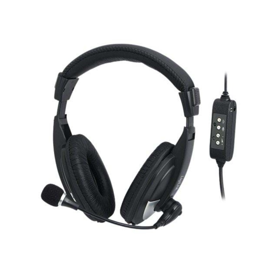 Kuulokkeet - LogiLink USB Stereo Kuulokkeet   High Quality - HS0019