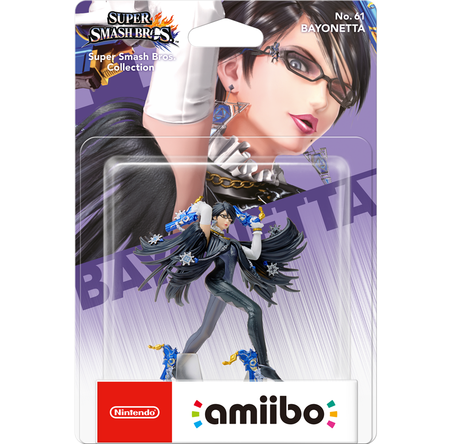 Pelit - lisävarusteet - Nintendo Amiibo - No. 61 Bayonetta (Super Smash Bros. Collection) - Wireless Lisävarusteet pelikonsoleille - Nintendo Switch - 0045496380441