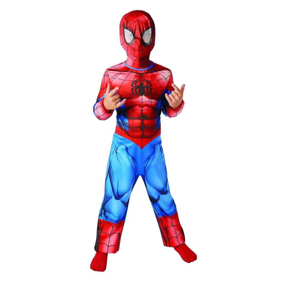 Rooliasut - Rubies Ultimate Spiderman Classic - 620680UK-L
