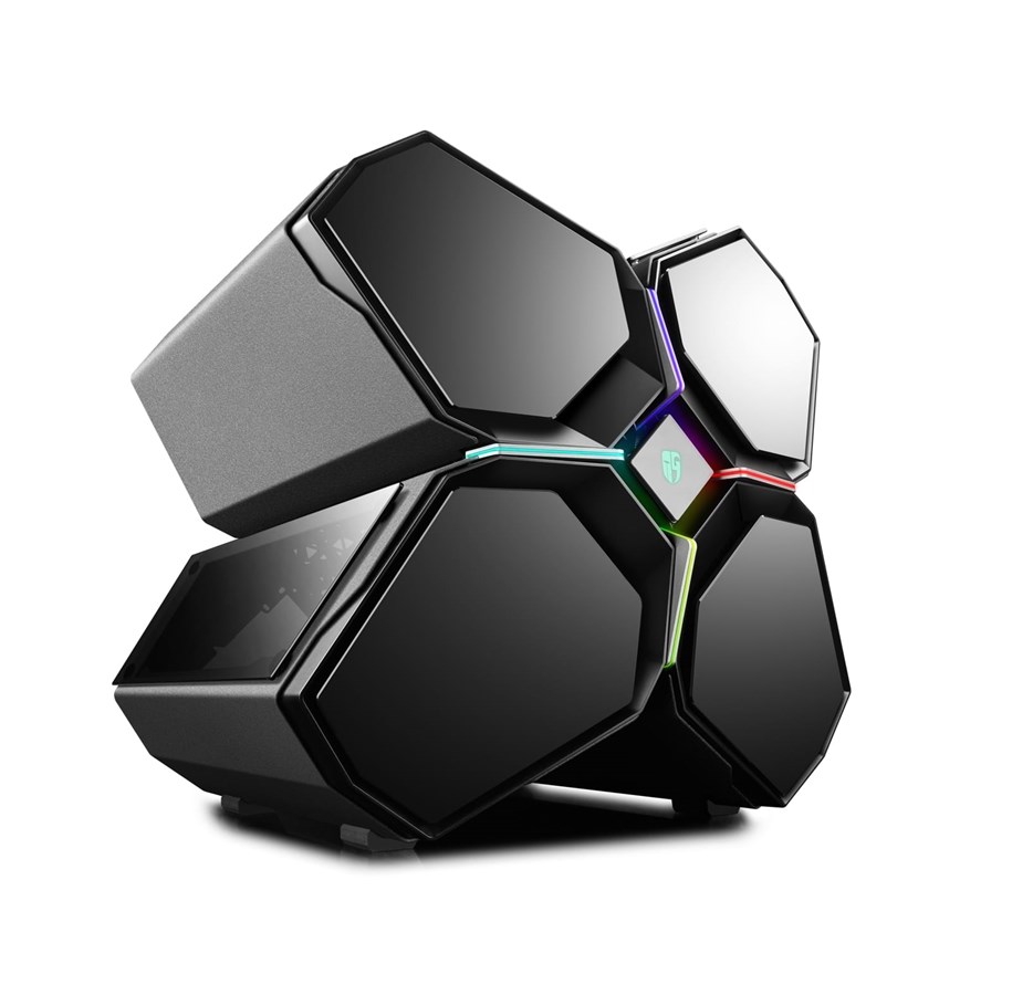 Kotelot - DeepCool QUADSTELLAR - Kotelot - Miditower - Musta - DP-EATX-QUADSTLR
