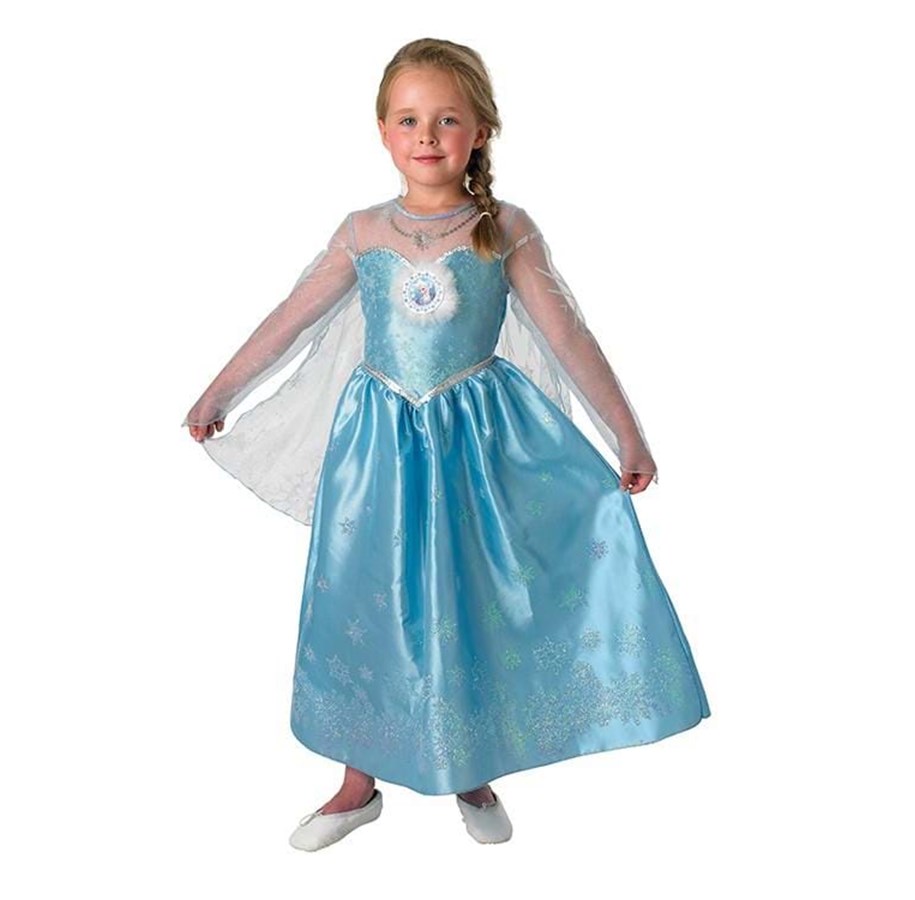 Rooliasut - Rubies DLX Elsa Snow Queen - 889544UK-M