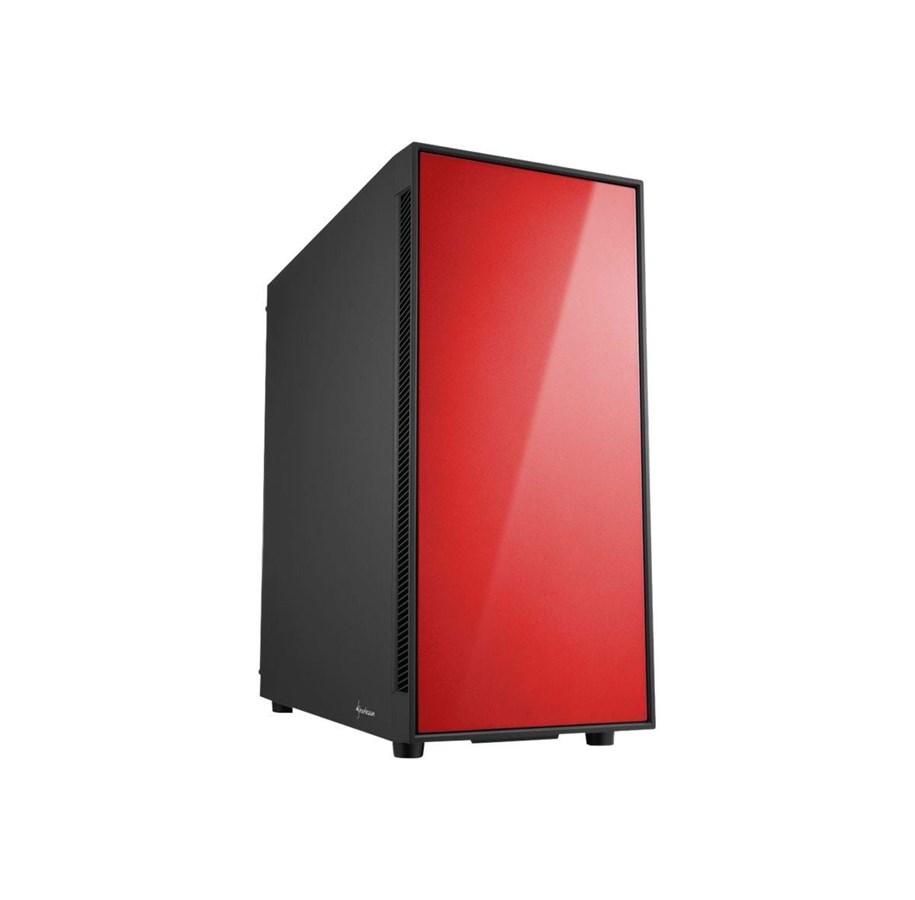 Kotelot - Sharkoon AM5 Silent - Kotelot - Miditower - Punainen - 4044951020539