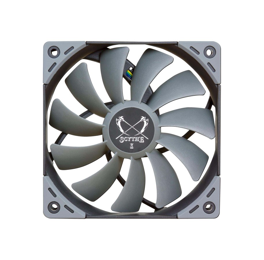 Kotelotuuletin - Scythe Kaze Flex 120 PWM - Kotelotuuletin - 120mm - Harmaa - SU1225FD12L-RDP